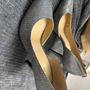 Michael Kors pumps. Size 8 1/2. Glitter/Silver